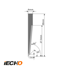 IECHO - E28-2 - Tungsten steel Blade 1mm